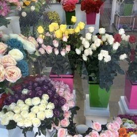 Floristería Araceli rosas excibidas
